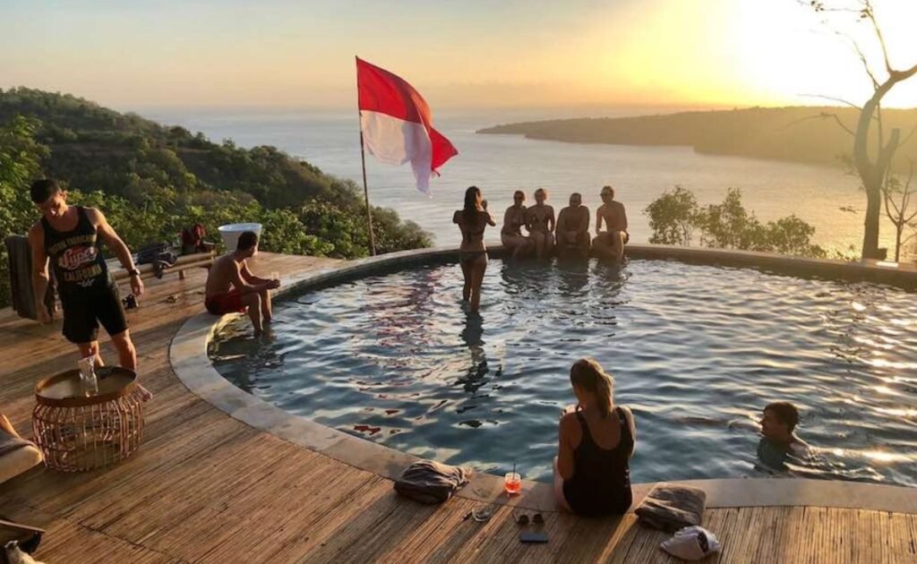 Garmat Bay beach for nusa penida