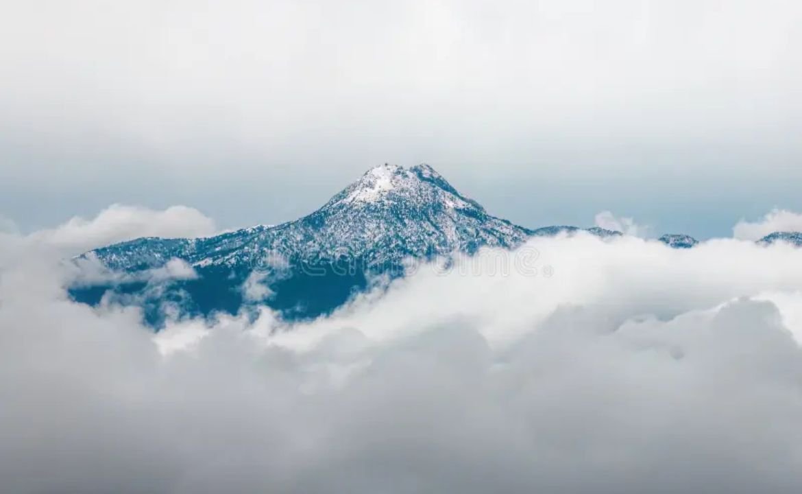Nevado de Colima – Snow-Capped Volcano in Mexico (1)