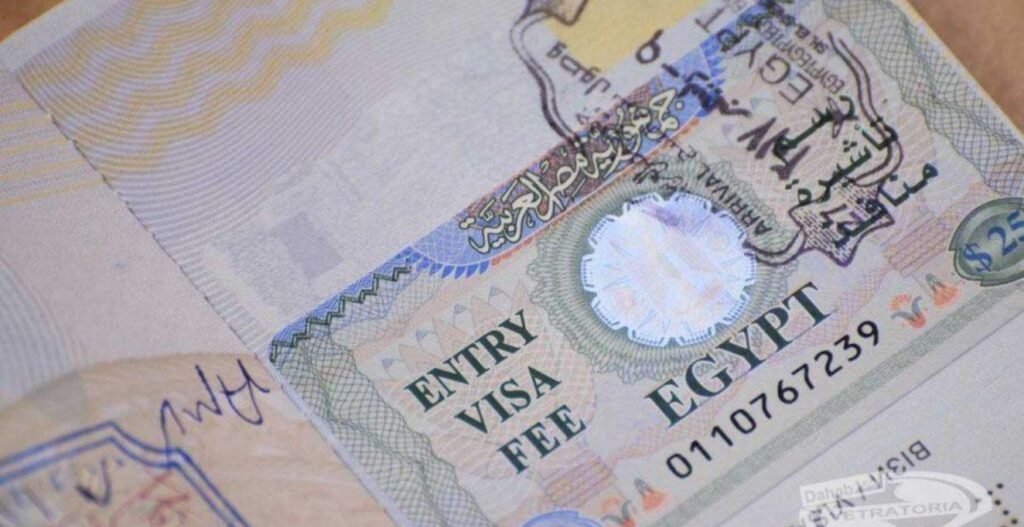 Visa for Travel Egypt