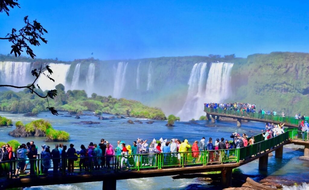 Visiting Iguazu Falls from the Brazil side